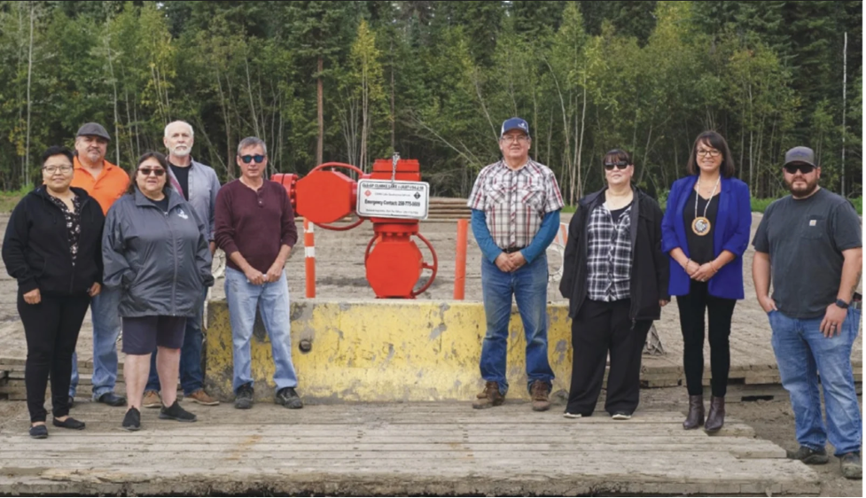 Photo: Fort Nelson Nation geothermal team